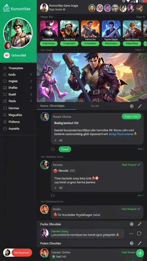 Tangkapan layar menunjukkan grafis yang indah dan detail dari permainan.