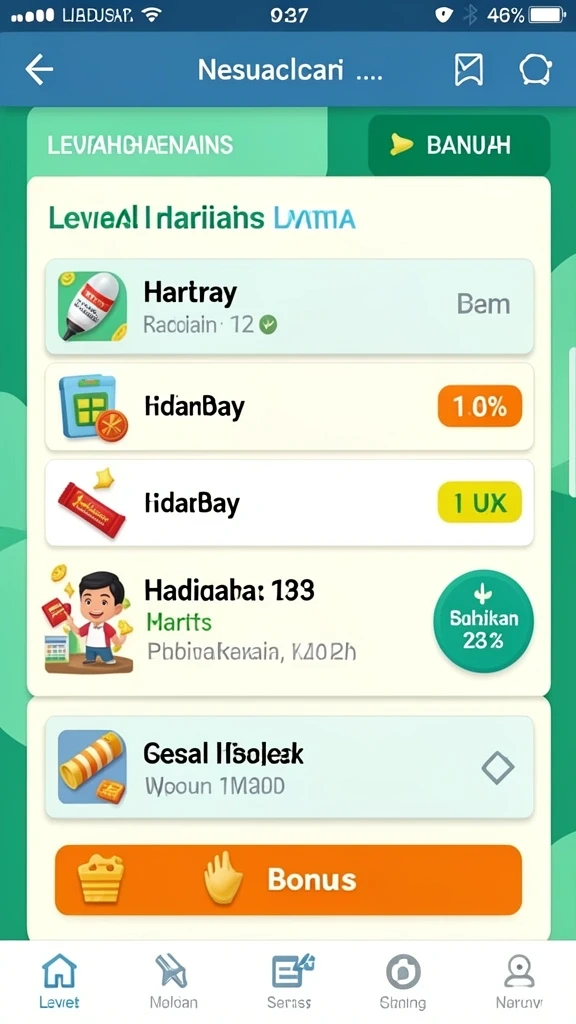 Fitur chat untuk interaksi dengan pemain lain.