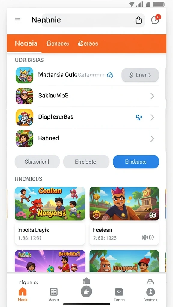 Berbagai pilihan permainan seru menanti Anda.