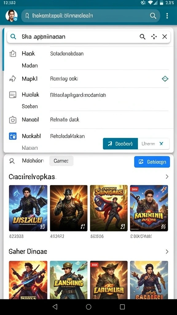 Beragam pilihan permainan judi online tersedia.