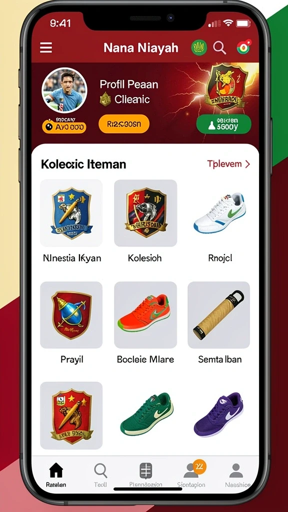 Tampilan antarmuka ARWANATOTO yang menarik.