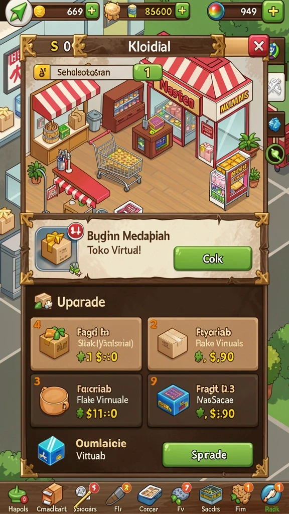 Karakter yang beragam dan unik untuk dipilih.