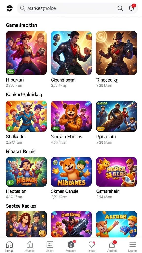 Tampilan antarmuka yang intuitif dan menarik.