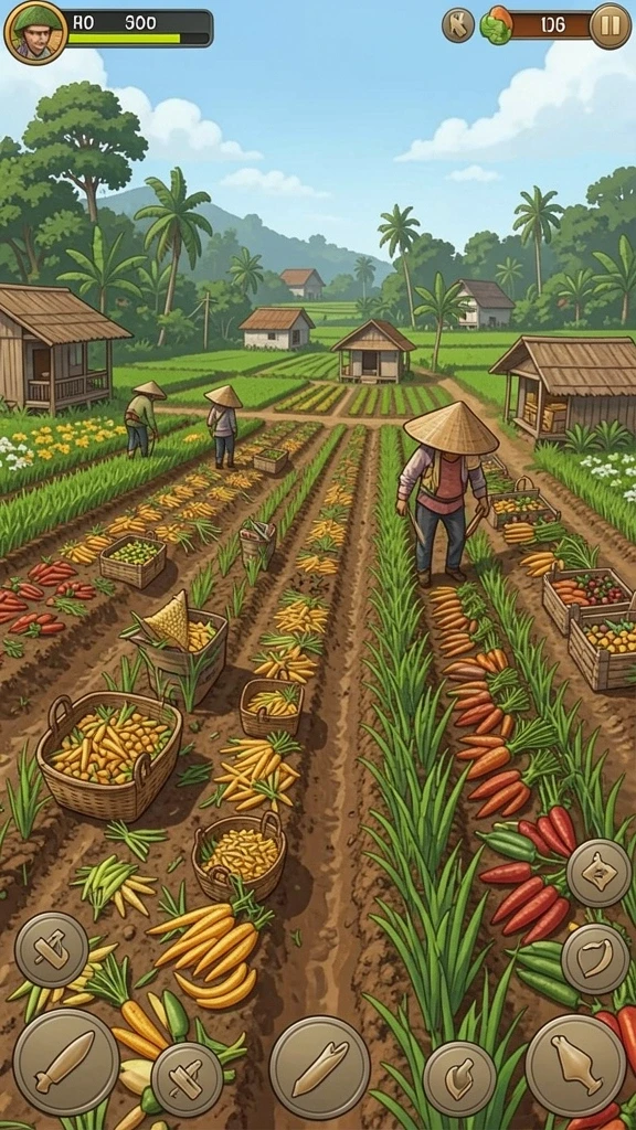 Menampilkan grafis menawan dari karakter utama.