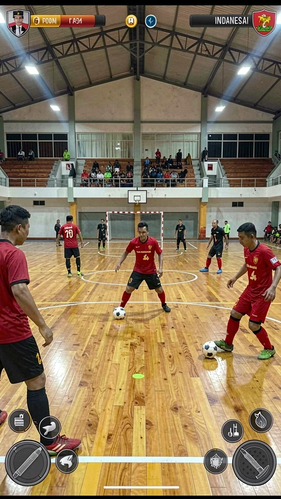 Tampilan antarmuka yang modern dan menarik.