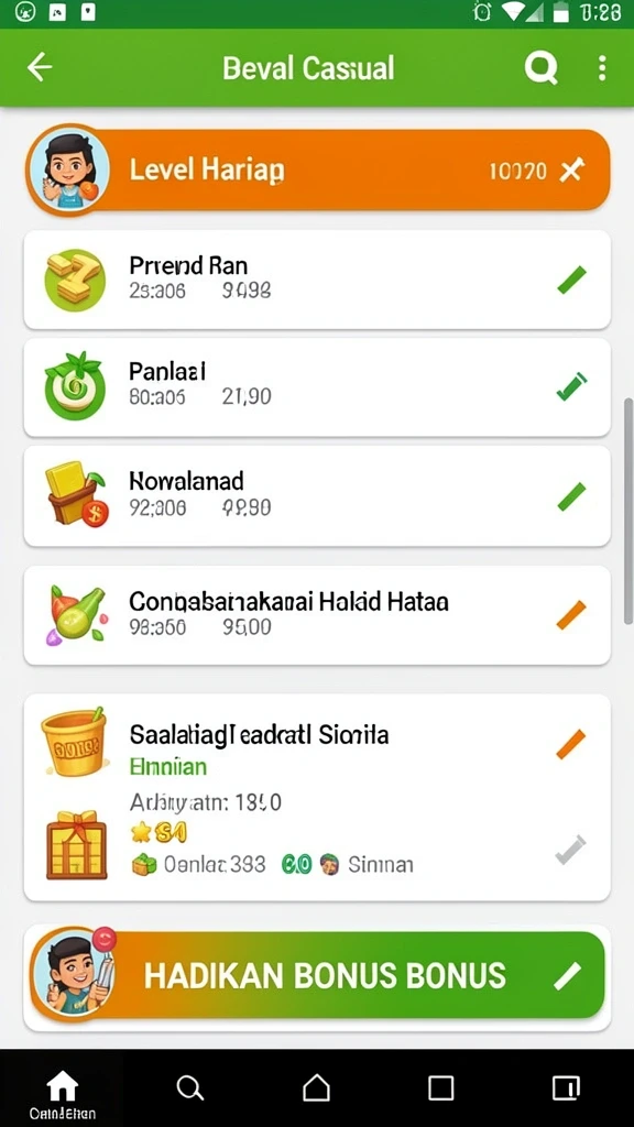 Tantangan seru dengan grafik yang menakjubkan.