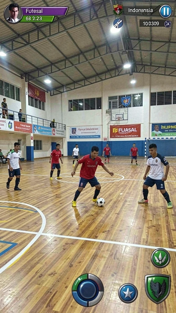 Tampilan awal permainan F200M yang menawan.