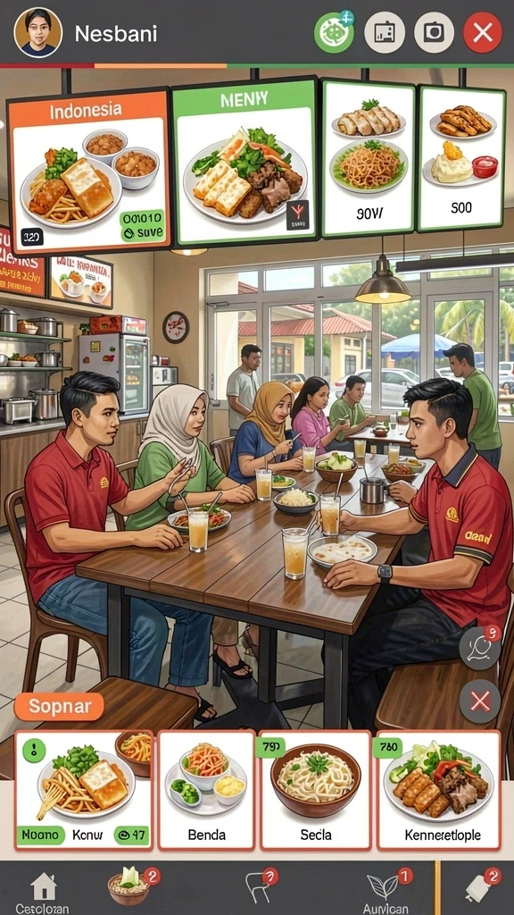 Misi seru yang menantang pemain untuk berpikir cepat.