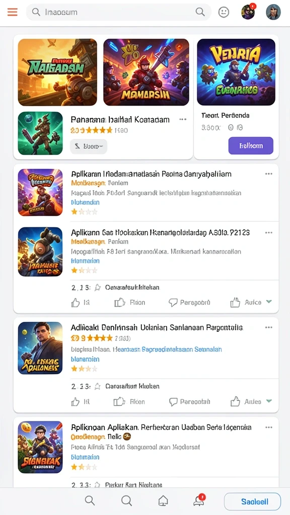 Tampilan antarmuka yang user-friendly dan menarik.