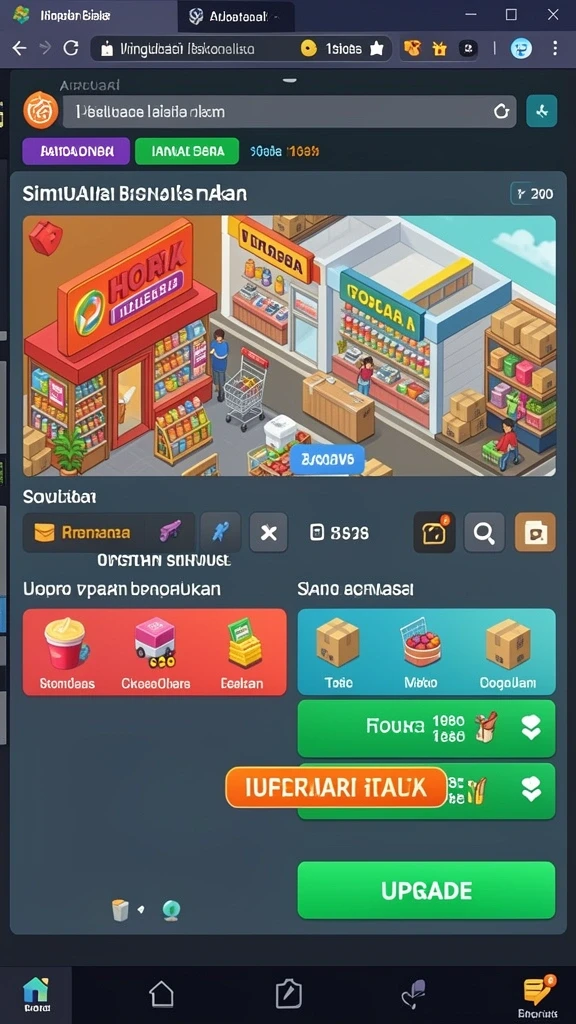 Pengguna dapat memilih level permainan yang sesuai dengan tingkat keterampilan.