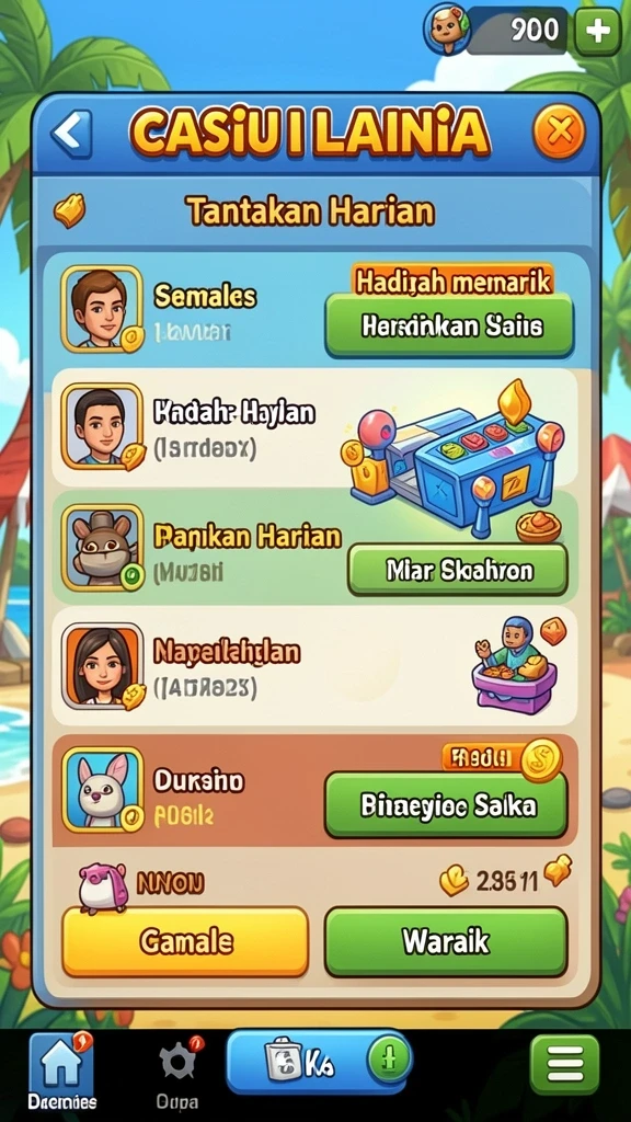 Mode permainan baru yang menantang untuk dicoba.