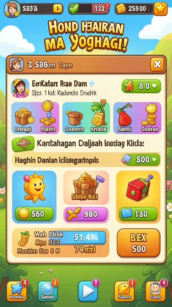 Tampilan antarmuka yang ramah pengguna.