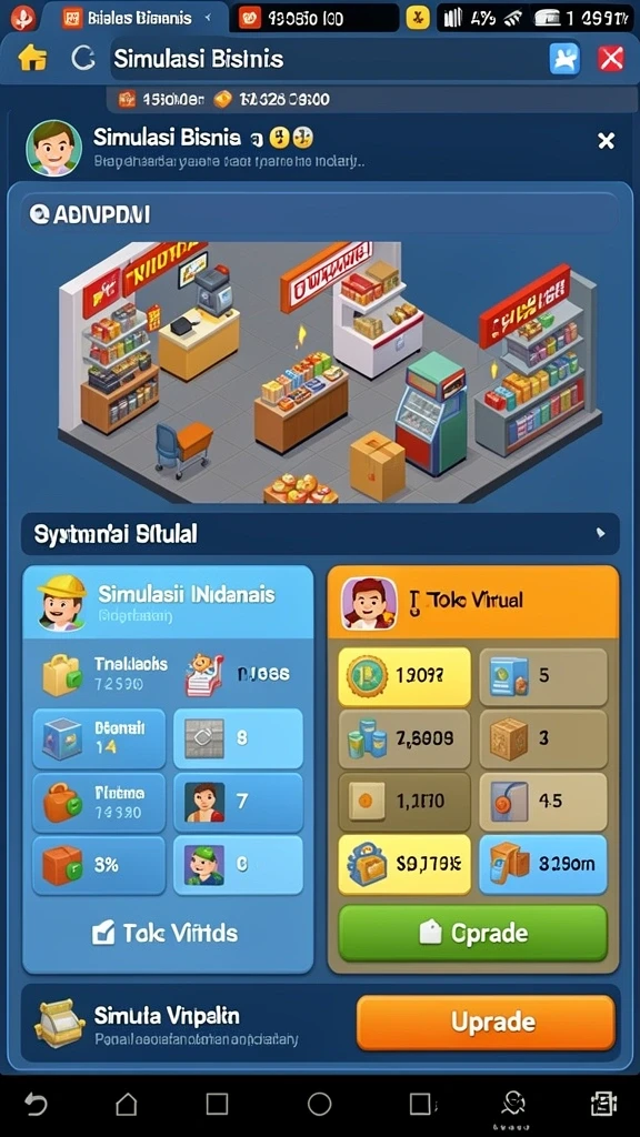 Tampilan antarmuka pengguna yang menarik dan ramah.