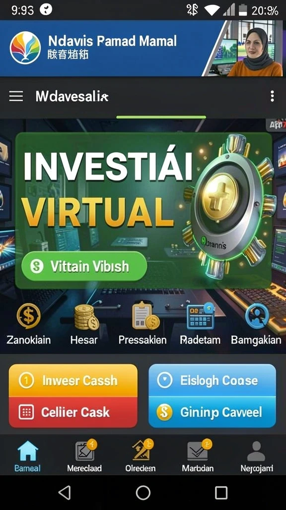 Mode permainan turnamen yang kompetitif dan seru.