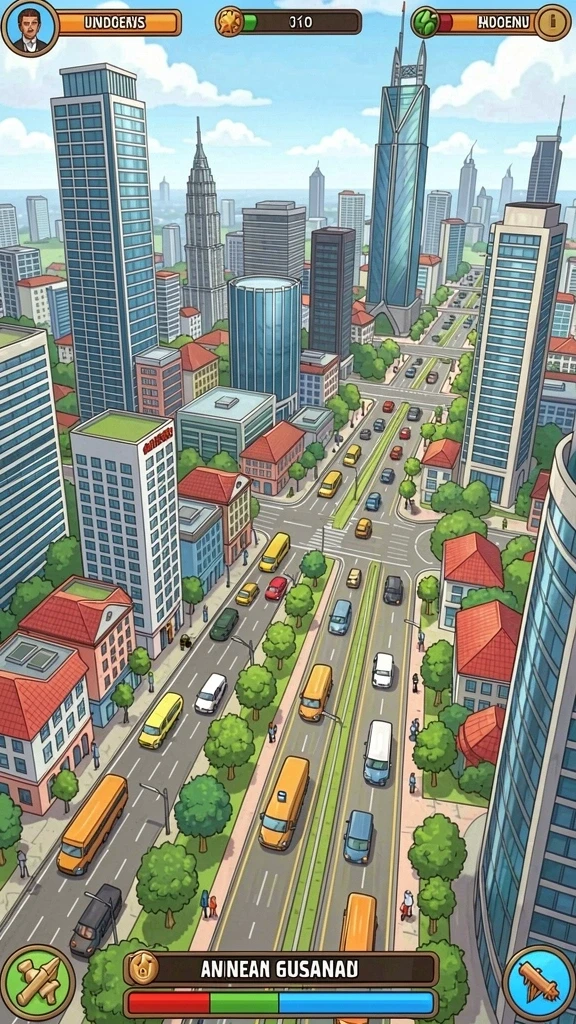 Pemandangan indah dan detail grafis yang mengesankan.