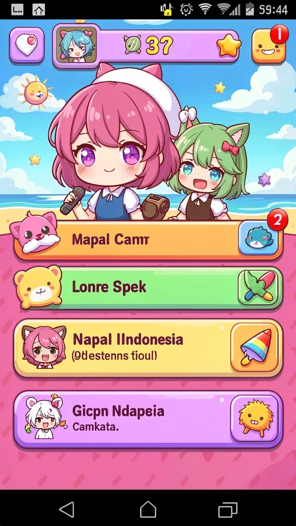 Grafis yang indah dan animasi halus.