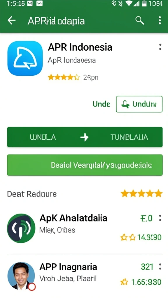Tampilan antarmuka yang menarik dan modern.