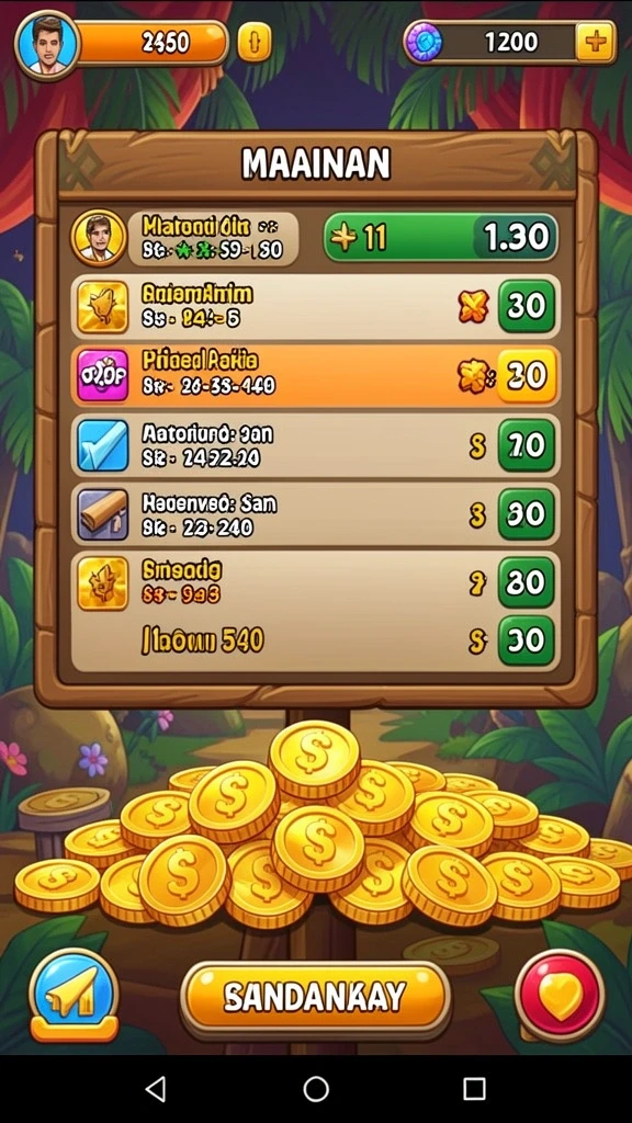 Sistem reward yang memotivasi pemain untuk berprestasi.