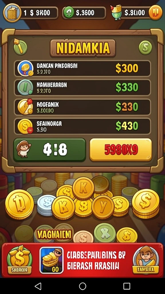 Tantangan menarik yang memacu adrenalin pemain.