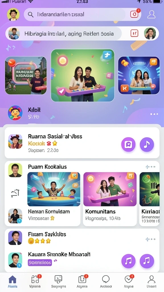 Tangkapan layar menunjukkan tampilan awal permainan yang menarik.
