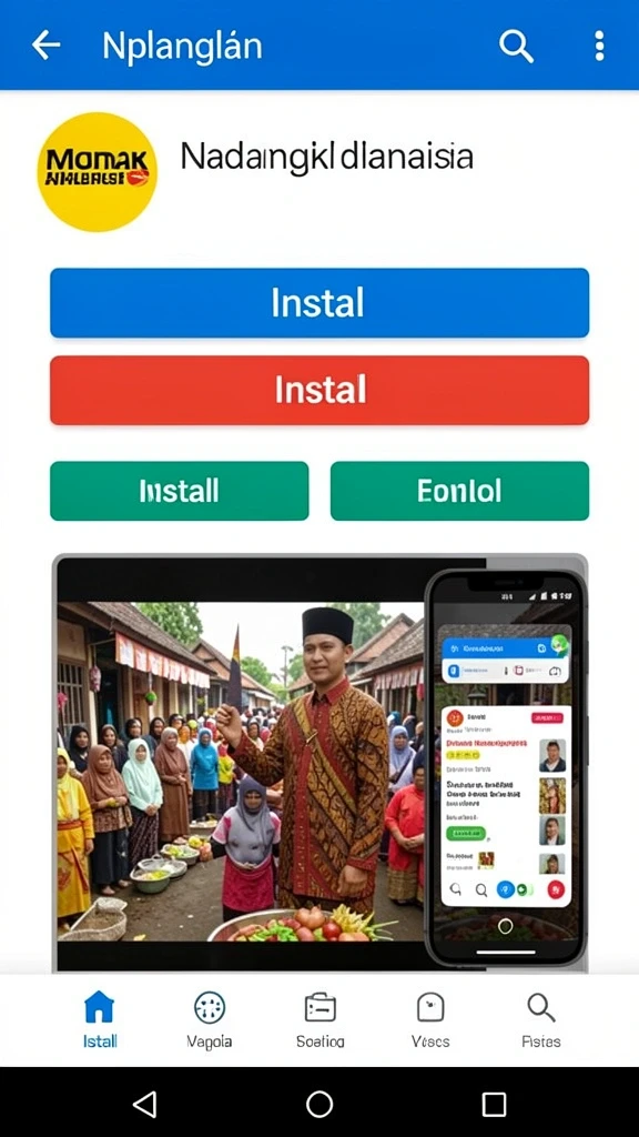 Tampilan utama game MEGAIDR yang menawan.