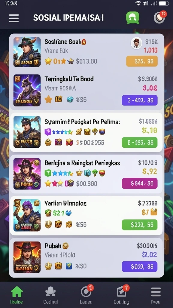 Tampilan antarmuka yang menarik dan intuitif.