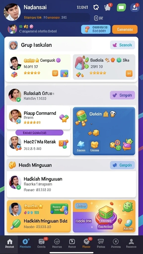P3D gameplay menunjukkan mode multiplayer yang seru.