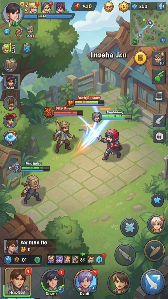 Mode permainan multiplayer yang seru dan kompetitif.