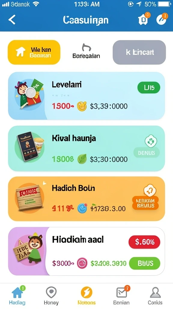 Dunia permainan yang luas dan menakjubkan untuk dijelajahi.