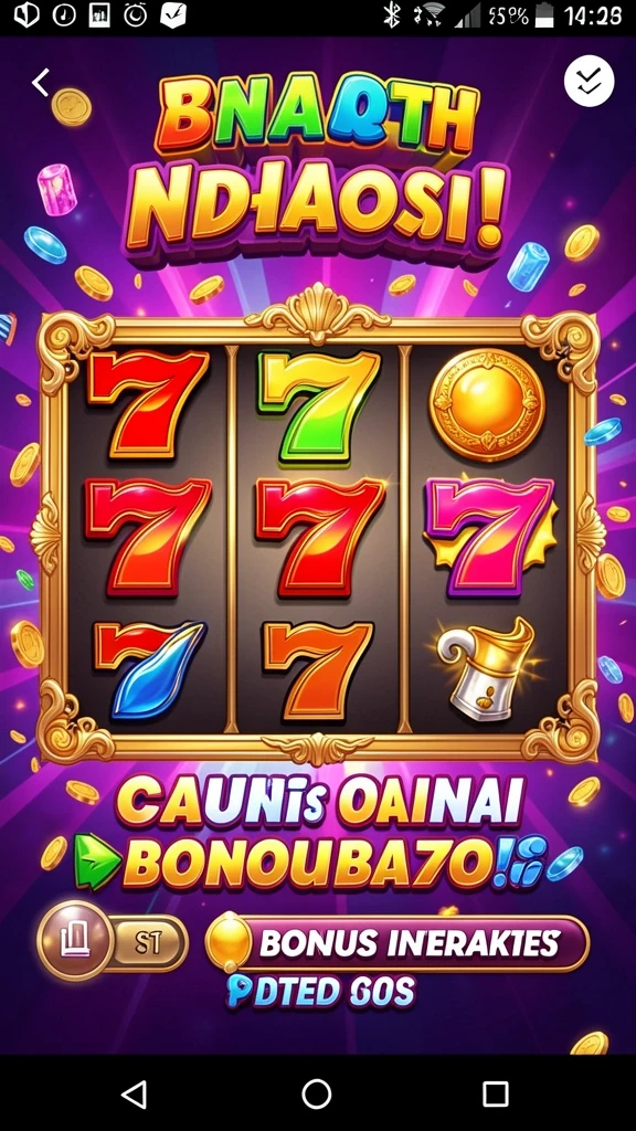 Tampilan awal game dengan karakter yang menarik.