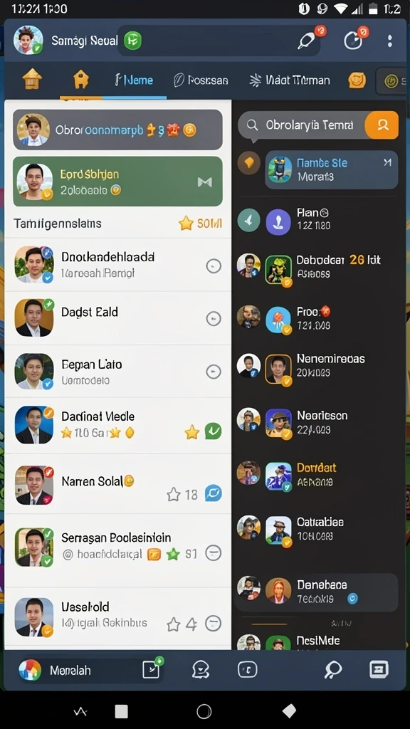 Aksi seru dalam pertempuran melawan musuh.