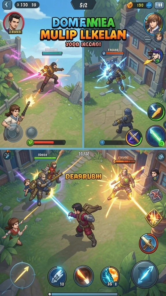 Tangkapan layar petualangan karakter utama dalam game.