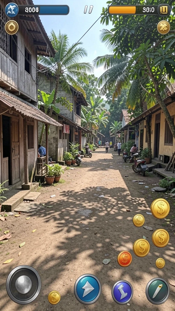 Mode multiplayer yang seru dan interaktif.