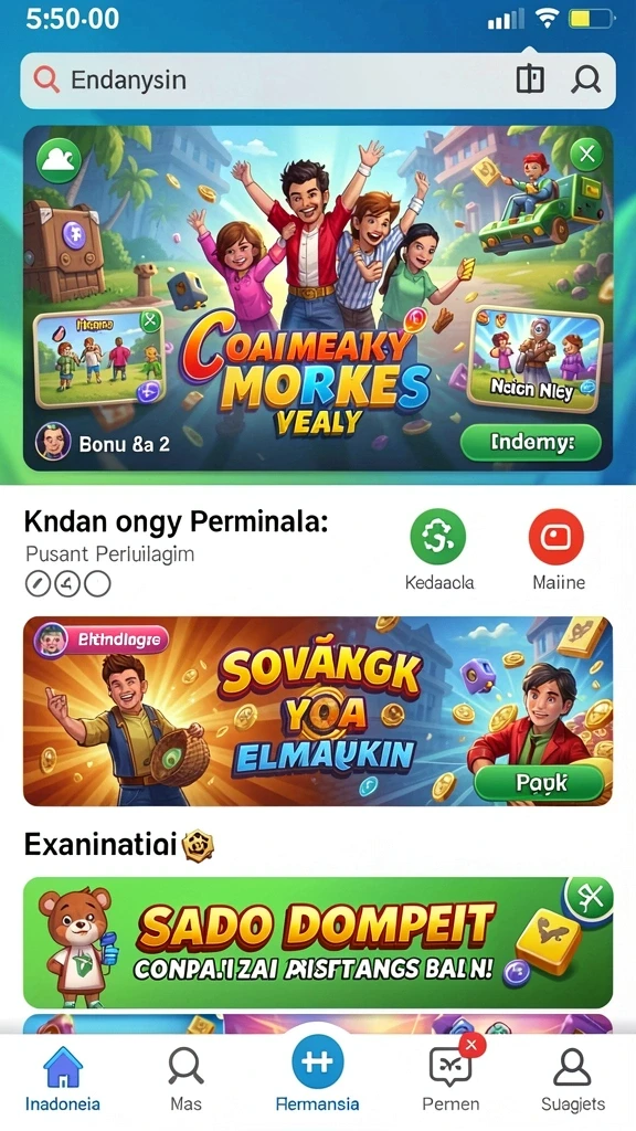 Diverse level dengan tantangan menarik.