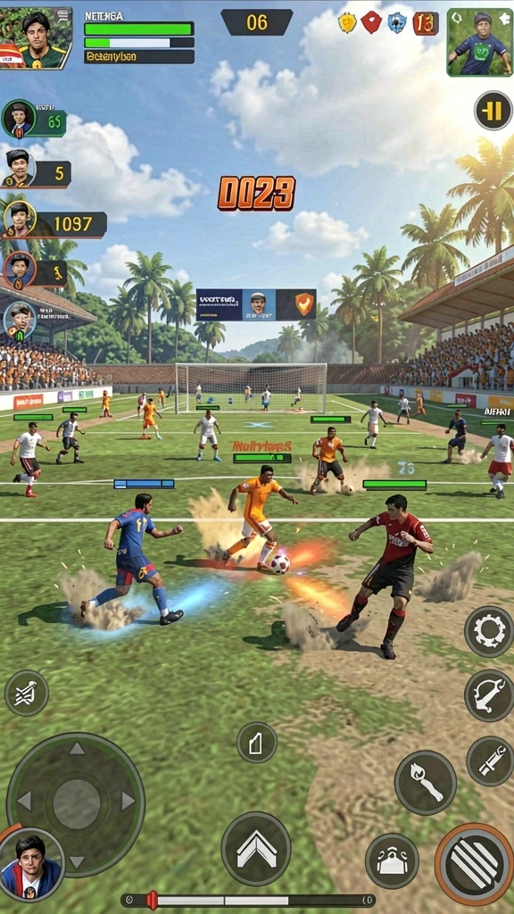 Berbagai mode permainan yang seru dan bervariasi.