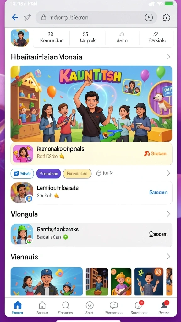 Tampilan antarmuka yang intuitif dan mudah dipahami.